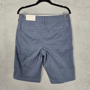 American Eagle Shorts Next Level Flex Below The Knee Blue/Gray mens 29